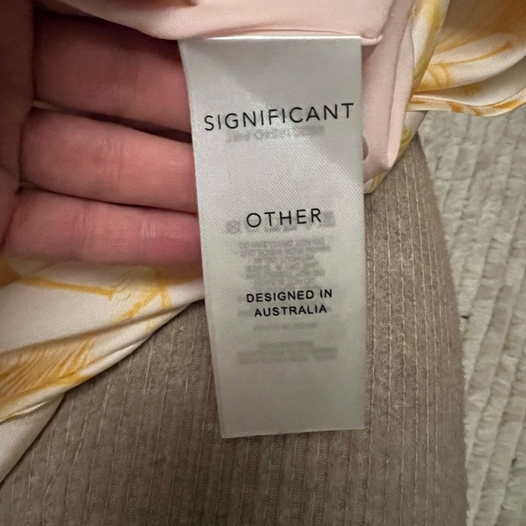 Significant Other Palm Tree Print Midi Dress - Picture 9 of 9